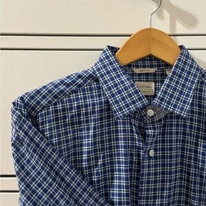 Culturata Blue Plaid Shirt